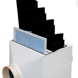 Cassonetto Filtri Completo di lastre carbone e Prefiltro